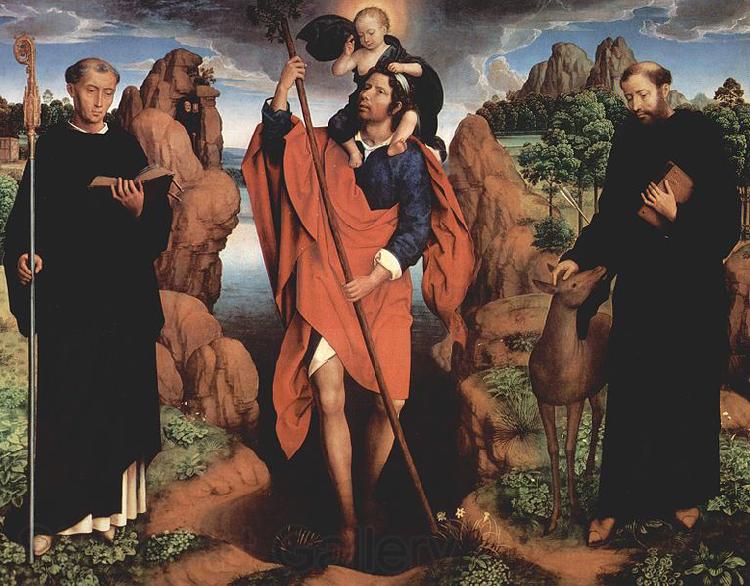 Hans Memling The triptych of Willem Moreel Germany oil painting art